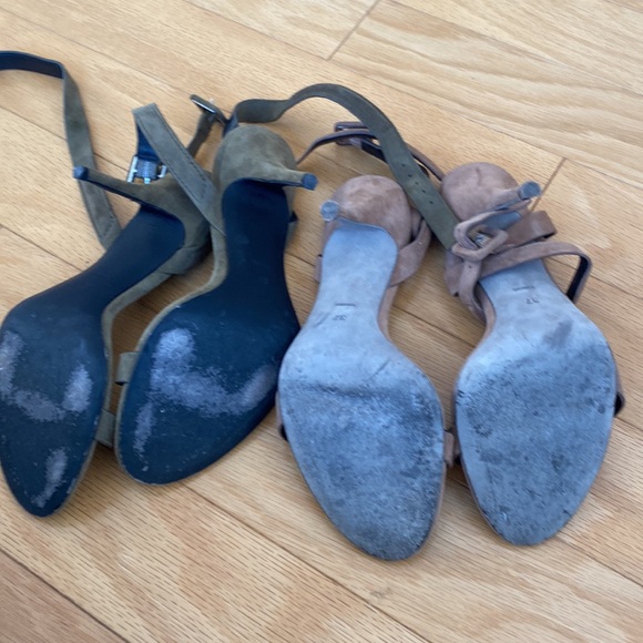 Bundle of two Alexander Wang Suede sandal green and pink size 37 - Picture 13 of 16